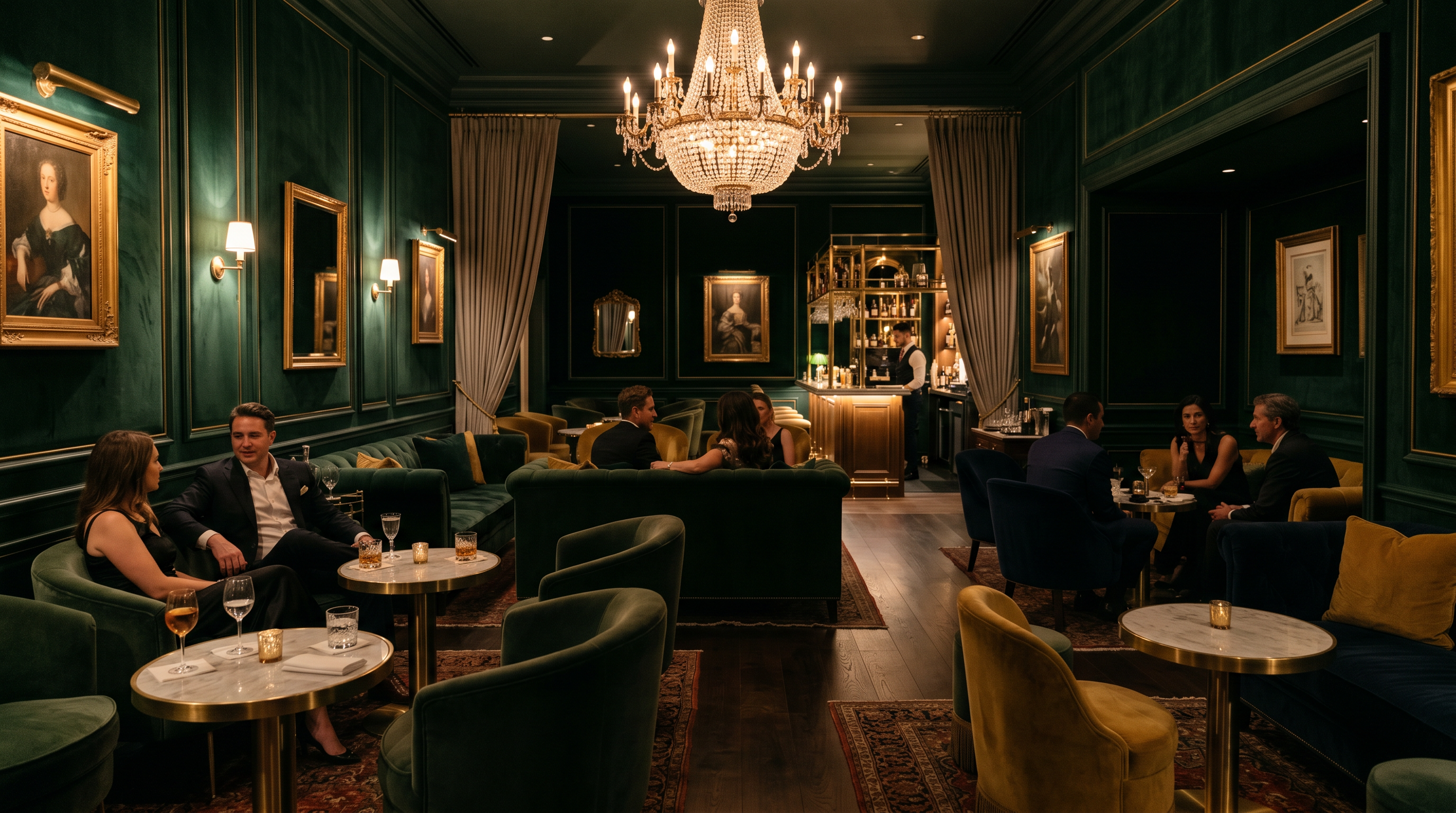 Crown Pavilion private members lounge